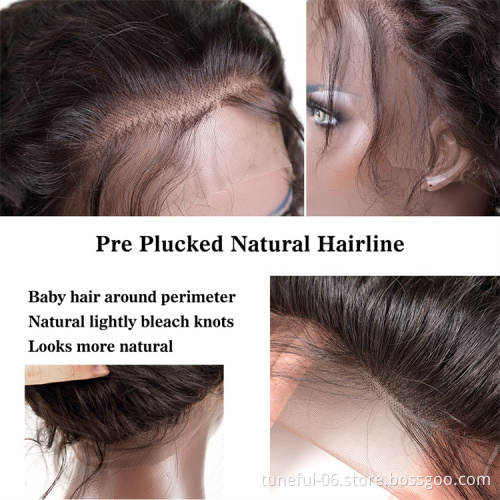 Wholesale Cuticle Aligned Human Hair Lace Wig Transparent Full Lace Human Hair Wig Unprocessed Brazilian Virgin Lace Wig